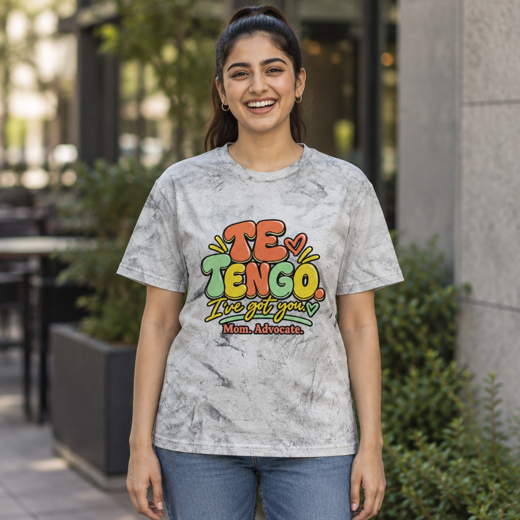 Bilingual Mom Shirt, Te Tengo I've Got You Tee, Special Needs Mom Gift, Mama Advocate T-Shirt, Spanish English Mom Shirt