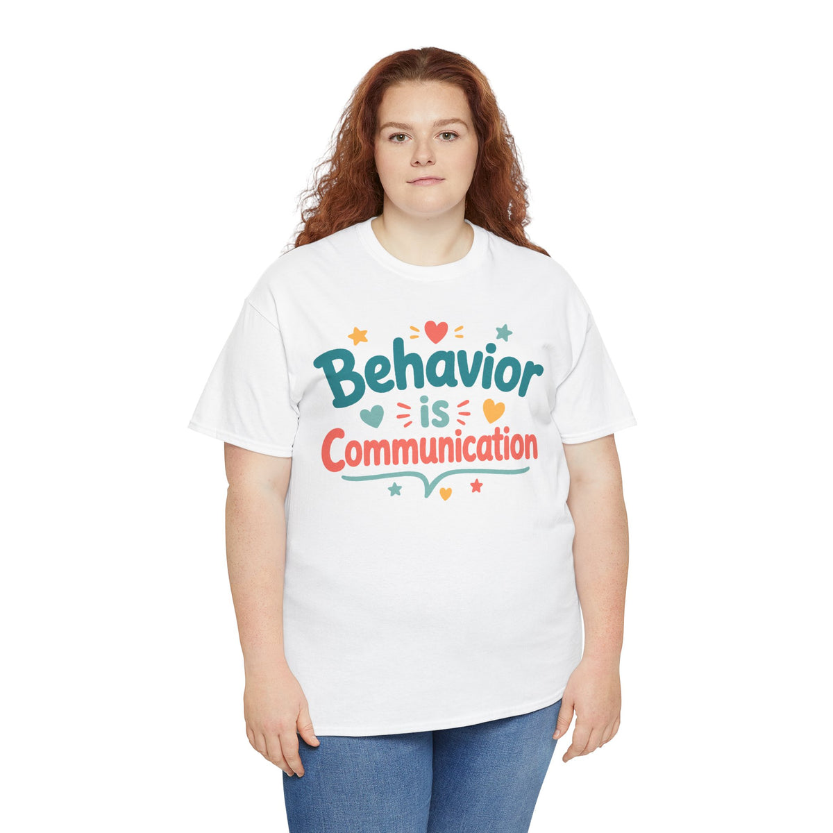 Behavior Is Communication T‑Shirt — Autism Awareness, ABA Therapist Gift